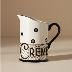 Anthropologie Bistro Tile Creamer